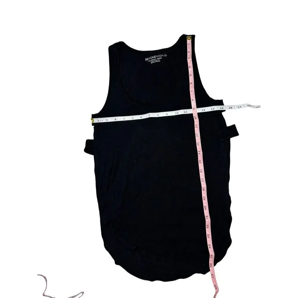 Beyond Yoga, Women's XS, Dark Gray, Cut out/ Slit Sides Activewear Tank Top